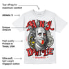 Fire Red 3s DopeSkill T-Shirt Money Don't Lie Graphic