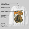 Olive Collection DopeSkill Sweatshirt Fight For Right Graphic