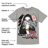 Wet Cement 4s DopeSkill Grey T-shirt NPC Graphic