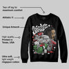 Black Cement 3s DopeSkill Sweatshirt Stressless Graphic