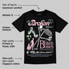 Medium Soft Pink 4s DopeSkill T-Shirt Broken Bones Graphic