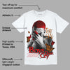 Fire Red 3s DopeSkill T-Shirt Boys Don't Cry Graphic