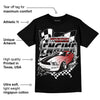 Black and White 14s DopeSkill T-Shirt ENGINE Tshirt Graphic