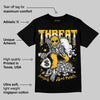 9060 Varsity Gold DopeSkill T-Shirt Threat Graphic