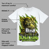 Dunk Low 'Chlorophyll' DopeSkill T-Shirt Black King Graphic