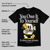 9060 Varsity Gold DopeSkill T-Shirt Owe It To Yourself Graphic