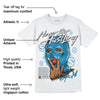 Military Blue 4s DopeSkill T-Shirt Never Stop Hustling Graphic