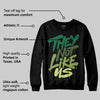 Foamposite One "Pine Green" DopeSkill Sweatshirt They Not Like Us Graphic
