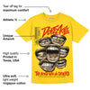 Yellow Collection DopeSkill Gold T-shirt The Mouth With No Droughts Graphic