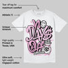 Orchid 4s DopeSkill T-Shirt No Days Off Graphic