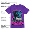 Court Purple 13s DopeSkill Purple T-shirt Black King Graphic