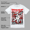 Red Cement 4S DopeSkill T-Shirt Resist Graphic