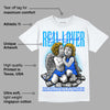 Royal Blue Collection DopeSkill T-Shirt Real Lover Graphic