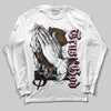 Jordan 11 Retro Neapolitan DopeSkill Long Sleeve T-Shirt Trust God Graphic Streetwear