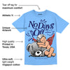 Powder Blue 9s DopeSkill Sky Blue T-shirt New No Days Off Graphic