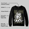Medium Olive 3s DopeSkill Sweatshirt Real Lover Graphic