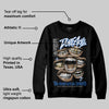 Blueberry 12s DopeSkill Sweatshirt The Mouth With No Droughts Graphic