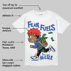 Royal Blue Collection DopeSkill T-Shirt Fear Fuels The Hustle Graphic