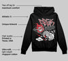 Black Cement 3s DopeSkill Hoodie Sweatshirt Break Through Graphic