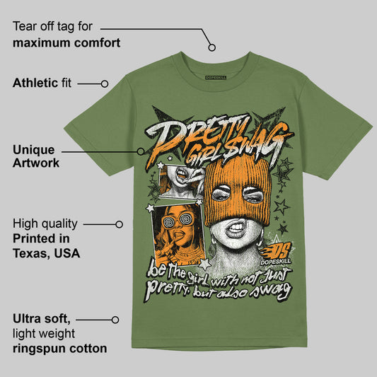 Olive 5s DopeSkill Olive T-shirt Pretty Girl Swag Graphic