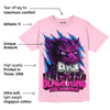 Pink Collection DopeSkill Pink T-shirt Black King Graphic