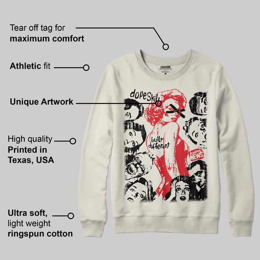 Sail 1s OG DopeSkill Sweatshirt Built Different Graphic