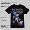 PURPLE Collection DopeSkill T-Shirt Play together, Stay together Graphic