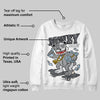 Wolf Grey 5s DopeSkill Sweatshirt Money Callin' Graphic