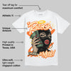Orange Black White DopeSkill T-Shirt Rolling in Money Graphic