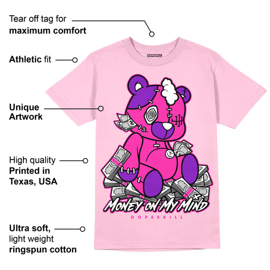 Pink Collection DopeSkill Pink T-shirt MOMM Bear Graphic