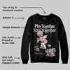 Stars Court White/Pink DopeSkill Sweatshirt Play together, Stay together Graphic