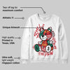Mexico 'El Vuelo' 3s DopeSkill Sweatshirt Smile Through The Pain Graphic
