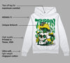 Lucky Green 5s DopeSkill Hoodie Sweatshirt Trippin Graphic