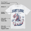 Summit White Navy 4s DopeSkill T-Shirt Cant Lose Graphic