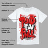 Black Toe 1s DopeSkill T-Shirt New Paid In Full Graphic