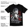 Bred Reimagined 4s DopeSkill T-Shirt Boys Don't Cry Graphic