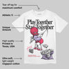 Peanut Butter Jelly 5s DopeSkill T-Shirt Play together, Stay together Graphic