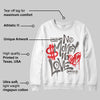 Cave Stone 4s DopeSkill Sweatshirt No Money No Love Typo Graphic