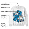Military Blue 4s DopeSkill Sweatshirt Bear Steals Sneaker Graphic