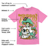 Dunk Playful Pink Multi Color Bronzine Clear Jade Luminous Green DopeSkill Pink T-shirt Trippin Graphic