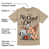 Latte 1s DopeSkill Medium Brown T-shirt New No Days Off Graphic