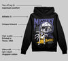 Lakers 4s DopeSkill Hoodie Sweatshirt Mystery Ghostly Grasp Graphic