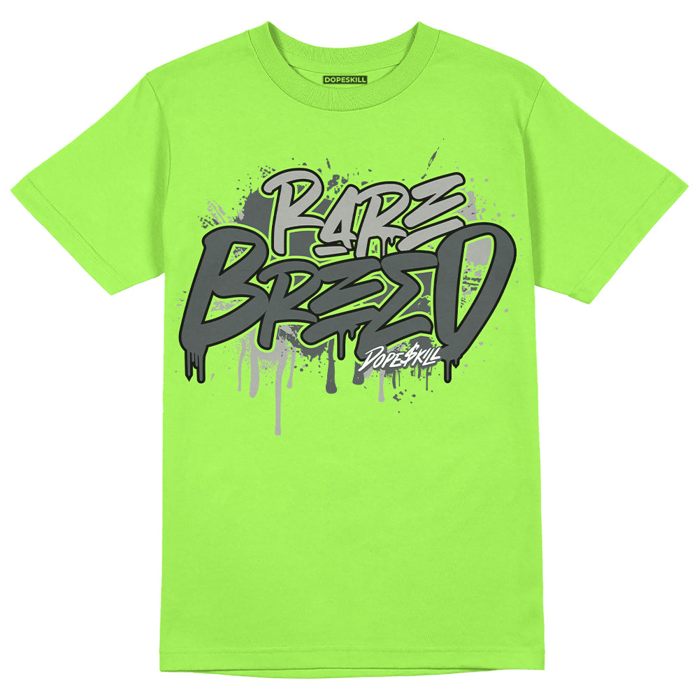 Jordan 5 Green Bean DopeSkill Green Bean T-shirt Rare Breed Graphic Streetwear