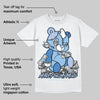 Women's Runner Sneaker Light Blue DopeSkill T-Shirt MOMM Bear Graphic