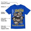 Royal Blue Collection DopeSkill Royal Blue T-shirt The Mouth With No Droughts Graphic