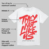 Cherry 11s DopeSkill T-Shirt They Not Like Us Graphic