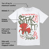 Dunk Mystic Red Cargo Khaki DopeSkill T-Shirt Speak It Graphic