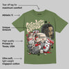 Medium Olive 1s DopeSkill Olive T-shirt Stressless Graphic