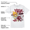 85 Metallic Burgundy 1s DopeSkill T-Shirt Break Through Graphic