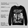 Black and White Collection DopeSkill Sweatshirt Ain't Gon' Let Up Graphic